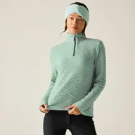 Bluzy damskie - Dare 2b Bluza damska z suwakiem 1/4 Glamourize III Zielony, Rozmiar: 40 - miniaturka - grafika 1