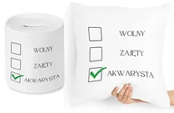 Skarbonki - DLA AKWARYSTY ZESTAW PODUSZKA + SKARBONKA z Nadrukiem ze Zdjęciem - miniaturka - grafika 1