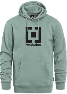 bluza męska HORSEFEATHERS LEADER SWEATSHIRT Blue Haze - Bluzy męskie - miniaturka - grafika 1