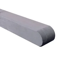 Deski i kantówki - Kantówka z łukiem 7 x 7 x 190 cm szary - miniaturka - grafika 1