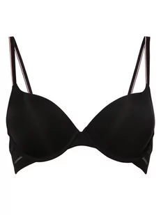 Tommy Hilfiger - Damski biustonosz push-up, czarny - Biustonosze - miniaturka - grafika 1