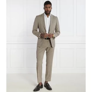 BOSS Wełniany garnitur P-Huge-2Pcs-241 | Slim Fit - Garnitury - miniaturka - grafika 1