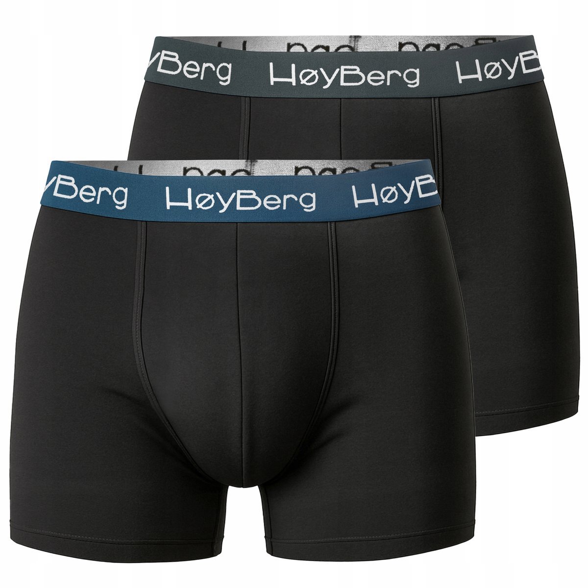 HøyBerg - Scandinavian Style Bokserki Męskie 2 sztuki Zestaw Bawełna L
