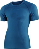 Koszulki męskie - Brubeck Koszulka męska 3D PRO z krótkim rękawem SS13740 ciemnoniebieski XL - miniaturka - grafika 1