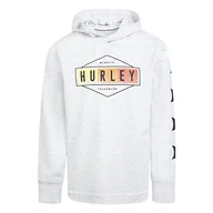 Bluzy dla dziewczynek - Hurley Graphic Hooded Pullover Bluza Dzieci - miniaturka - grafika 1
