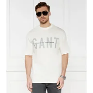 Koszulki męskie - Gant T-shirt GRAPHIC | Regular Fit - miniaturka - grafika 1