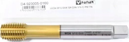 Fanar WYGNIATAK M16 DIN-376C 6HX SR HSSE-PM WGN TIN
