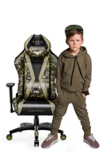 Fotele gamingowe - Diablo Chairs Fotel dziecięcy Diablo X-Horn 2.0 Kids Size Legion Diablo X-Horn 2.0 Kids Size - miniaturka - grafika 1