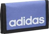 Portfele - adidas Uniseks liniowy potrójnie składany portfel, niebieski fusion/czarny/biały, jeden rozmiar, Niebieski Fusion/Czarny/Biały, Rozmiar Uniwersalny - miniaturka - grafika 1