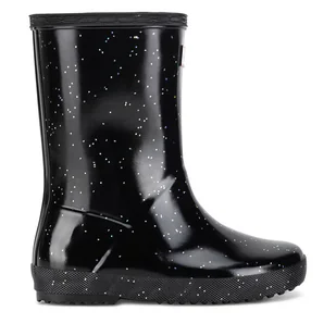 Kalosze Hunter HFRK0005242 Czarny - Buty dla dziewczynek - miniaturka - grafika 1