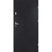 Drzwi zewnętrzne - Drzwi zewnętrzne ARTEMIDA pełne antracyt 80 prawe RADEX - miniaturka - grafika 1
