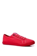 Trampki męskie - Trampki Męskie Big Star Czerwone FF174336-40 - miniaturka - grafika 1