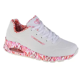 Buty do chodzenia damskie, Skechers Uno-Loving Love - Buty sportowe damskie - miniaturka - grafika 1
