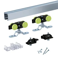 Meble modułowe i akcesoria - System do drewnianych drzwi przesuwnych Delta 2000 mm Spaceo - miniaturka - grafika 1