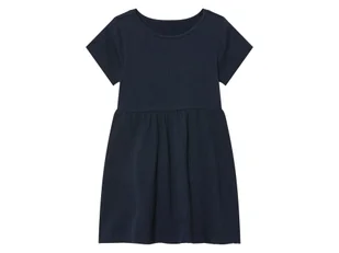 lupilu® Sukienka dziecięca z bawełny (Granatowy, 98/104) - Sukienki i spódniczki dla dziewczynek - miniaturka - grafika 1