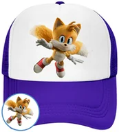 Czapki i chusty sportowe męskie - CZAPKA Z DASZKIEM SONIC DLA DZIECI NA LATO SIATKA NIEBIESKA BEJSBOLÓWKA - miniaturka - grafika 1