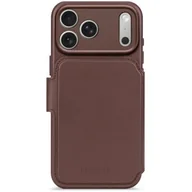 Etui i futerały do telefonów - Etui DECODED Leather Wallet MagSafe do Apple iPhone 17 Pro Brązowy - miniaturka - grafika 1