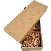 Przybory szkolne - PUDEŁKO PREZENTOWE KRAFT BEŻOWE 20X8X5,5CM - miniaturka - grafika 1