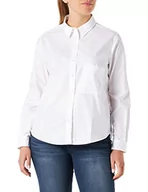 Bluzy damskie - BOSS Damska bluza, White100, 36 - miniaturka - grafika 1