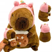 Maskotki i pluszaki - Maskotka Pluszak Kapibara Unicorn Jednorożec Przytulanka Pluszowa 30 cm - miniaturka - grafika 1