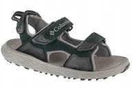 Sandały męskie - Columbia Konos Hiker 3-Strap Sandal 2121571010 Czarne 41 - miniaturka - grafika 1