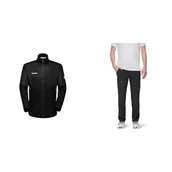 Kurtki męskie - Mammut Męska kurtka softshellowa Ultimate Vii So & Mammut Męskie spodnie trekkingowe Runbold Pants - miniaturka - grafika 1