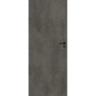Drzwi wewnętrzne - Drzwi pełne CANIS beton ciemny 70 lewe - miniaturka - grafika 1