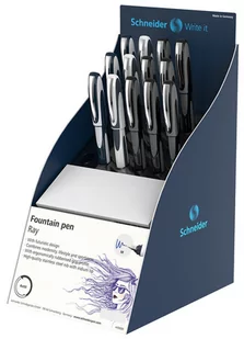 Schneider Display piór wiecznych Ray, M, 12szt. + 1szt. GRATIS, mix kolorów SR304332 - Pióra wieczne - miniaturka - grafika 1
