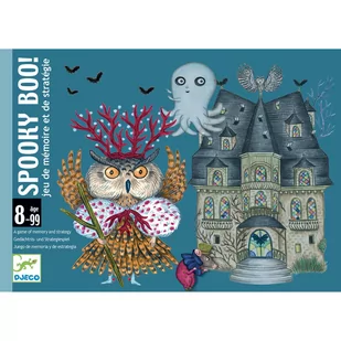 Spooky Boo - Gra Strategiczna Djeco - Gry planszowe - miniaturka - grafika 1