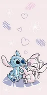 Okrycia kąpielowe dla dzieci - RĘCZNIK bawełniany LILO AND STITCH 70x140 cm STICH - miniaturka - grafika 1