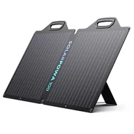 Panele fotowoltaiczne - Bigblue SolarPowa 100 100W Foldable Solar Panel with Kickstands, 23.5% Energy Conversion Rate, IP65 Waterproof - miniaturka - grafika 1