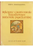 Książki o kulturze i sztuce - Rękopisy i pierwodruki iluminowane biblioteki Jagiellońskiej - miniaturka - grafika 1