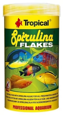 Tropical Spirulina flakes puszka 250 ml/50g DARMOWA DOSTAWA OD 95 ZŁ!