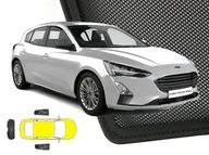 Akcesoria motoryzacyjne - Zasłonki przeciwsłoneczne do: Ford Focus MK4 hatchback ŚCIEMNIJ.TO - komplet 3 sztuk - miniaturka - grafika 1