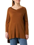 Swetry damskie - G-STAR RAW Damski sweter oversize w rozmiarze V, brązowy (Oxide ocre B692-1329), XS - miniaturka - grafika 1