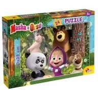 Puzzle - Lisciani Giochi 86078 Masha Plus 24-Diventiamo Amici puzzle dla dzieci, wielokolorowe 86078 - miniaturka - grafika 1