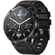 Smartwatch - Rubicon KE96 Czarny - miniaturka - grafika 1