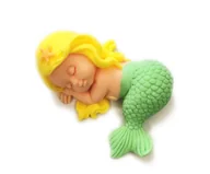 Dodatki do ciast w proszku - Ozdoba na tort - Mała Syrenka figurka - miniaturka - grafika 1