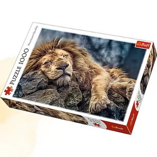 Trefl Puzzle 1000 elementów Śpiący lew 10447 - Puzzle - miniaturka - grafika 3