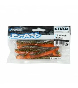 Przynęty Quantum 4Street B-Ass Shad 15Cm 7 Sztuk Quantum 4Street B-Ass Shad Firetiger - Przynęty - miniaturka - grafika 1
