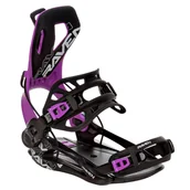 Wiązania snowboardowe - Wiązania snowboardowe RAVEN Fastec FT360 Fuchsia M - miniaturka - grafika 1