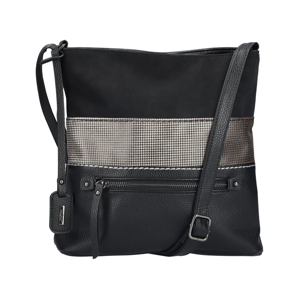 Rieker H1301-90 BLACK COMBINATION torebka damska EKO czarna
