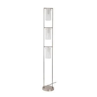Podłogowa lampa do salonu Conetti SLL0407-3 Italux srebrny - Lampy stojące - miniaturka - grafika 1