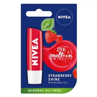 Nivea Lip Care ochronna Fruity Shine Strawberry - Szminki - miniaturka - grafika 1