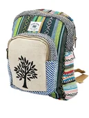 Plecaki - Plecak Konopny Mały Hemp Drzewko Szczęścia Na Spacer Do Szkoły Przedszkola - miniaturka - grafika 1