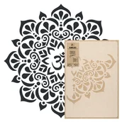 Szablony malarskie - Nakleo szablon malarski wielokrotny // OM MANDALA - XLARGE (średnica 118cm) - miniaturka - grafika 1