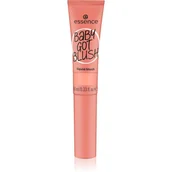 Cienie do powiek - Essence Baby Got Blush Liquid Blush Róż 10 ml Odcień 40 Coral Crush - miniaturka - grafika 1