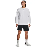 Spodnie sportowe męskie - Męskie spodenki dresowe Under Armour UA Rival Fleece Shorts - czarne - UNDER ARMOUR - miniaturka - grafika 1