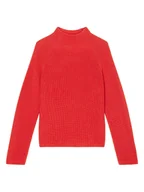 Swetry damskie - Marc O´Polo Sweter w kolorze czerwonym - miniaturka - grafika 1