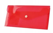 Koperty - Tetis Koperta DL PP na zatrzask czerw. (12szt.) BT612-C - - miniaturka - grafika 1
